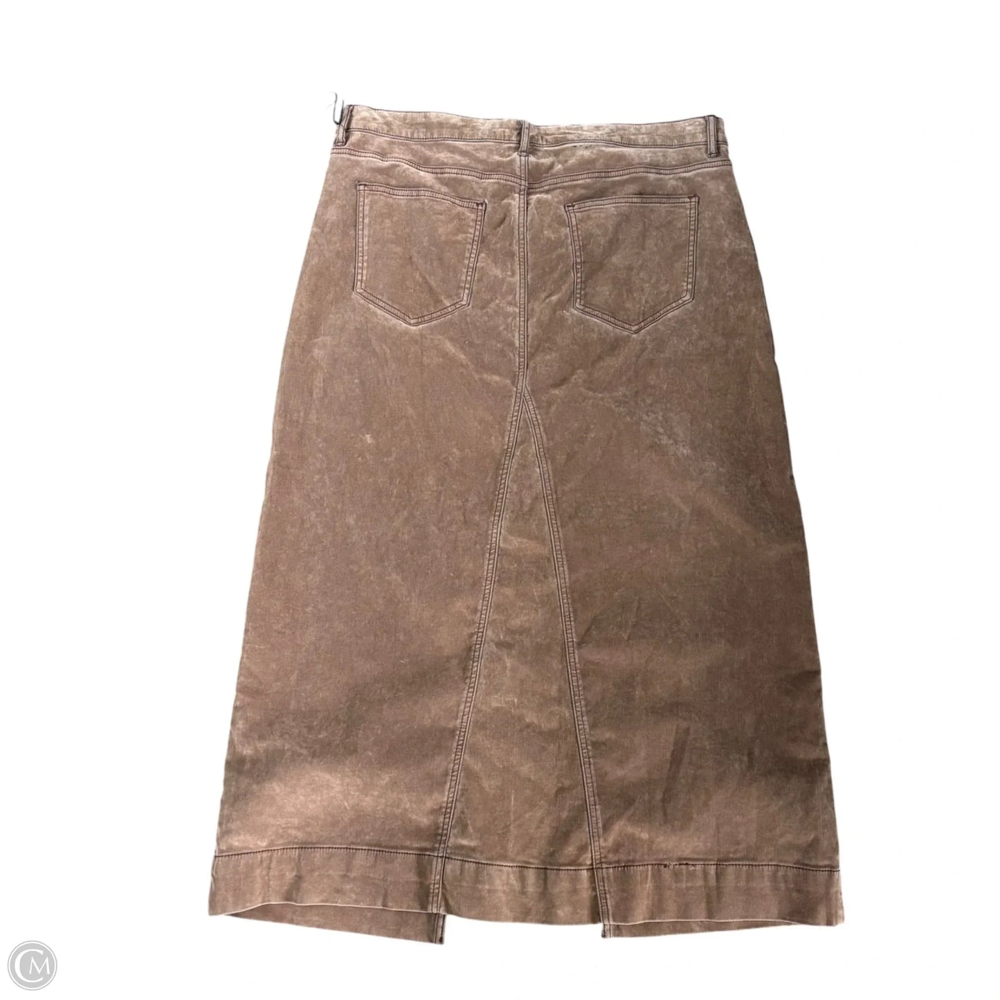 Skirt Maxi By Bdg In Brown, Size: Xl