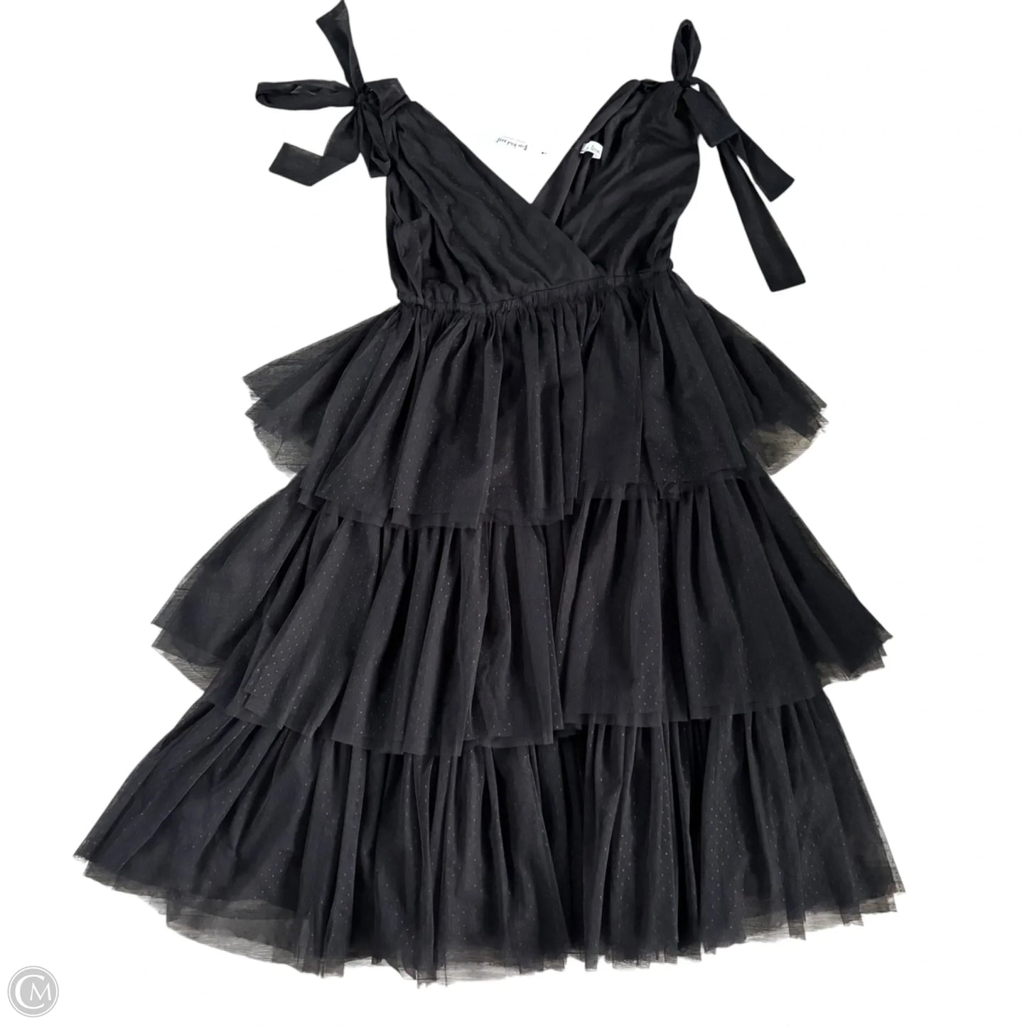 Dress Party Midi By In Loom In Black, Size: Xl
