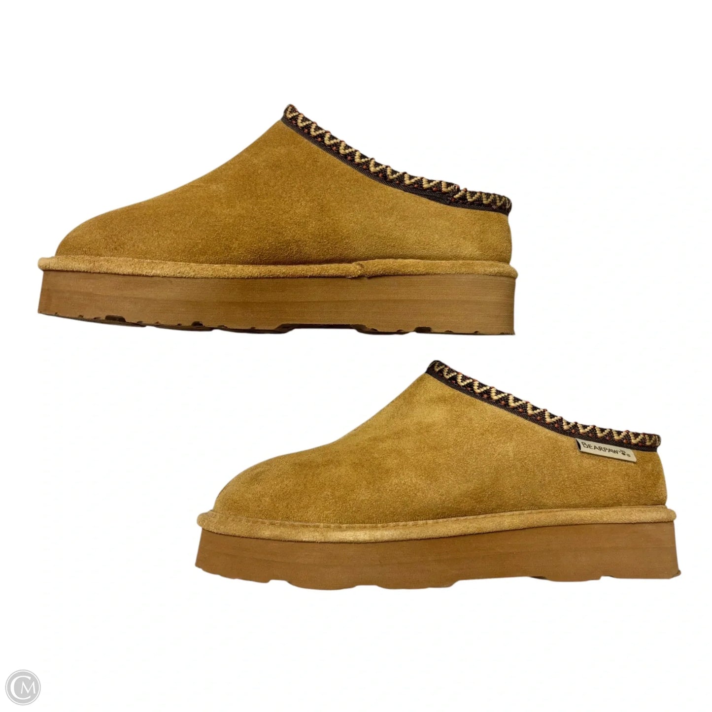 Shoes Flats By Bearpaw In Brown, Size: 8