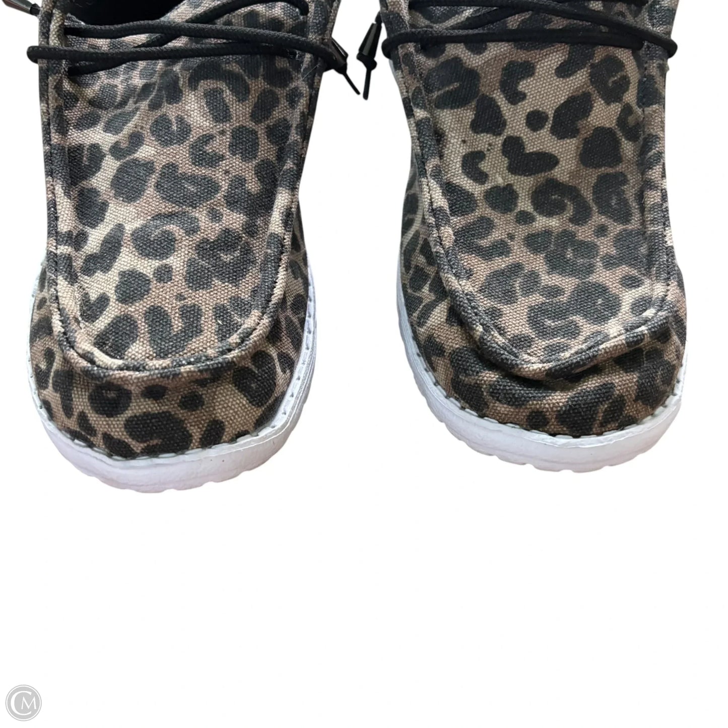 Shoes Flats In Animal Print, Size: 7.5