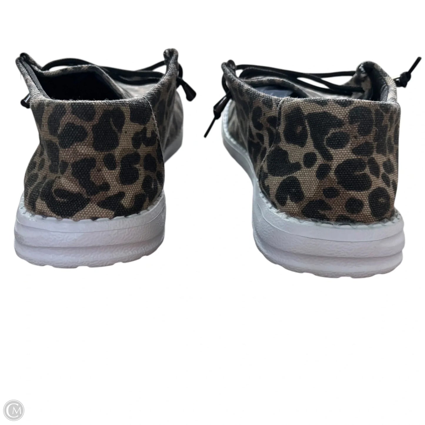 Shoes Flats In Animal Print, Size: 7.5