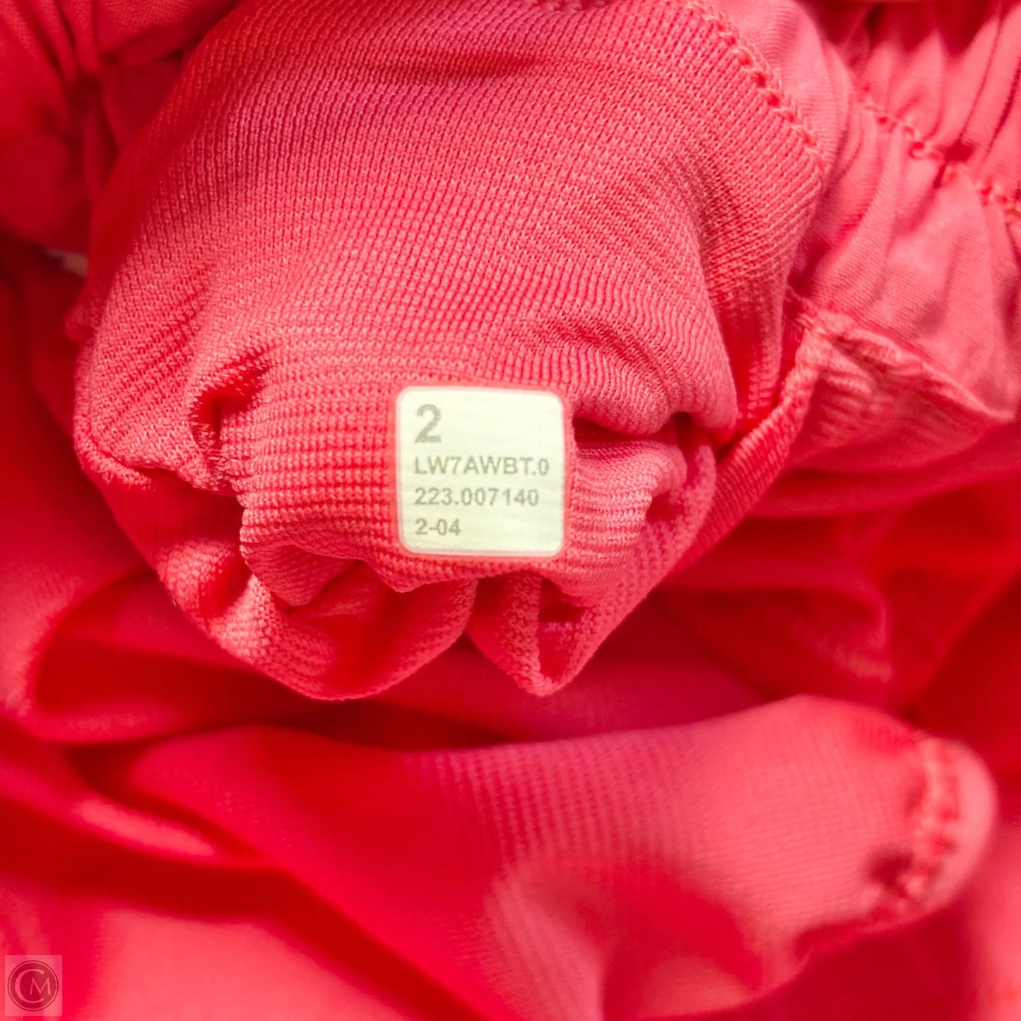 Athletic Shorts By Lululemon In Pink, Size: Xs