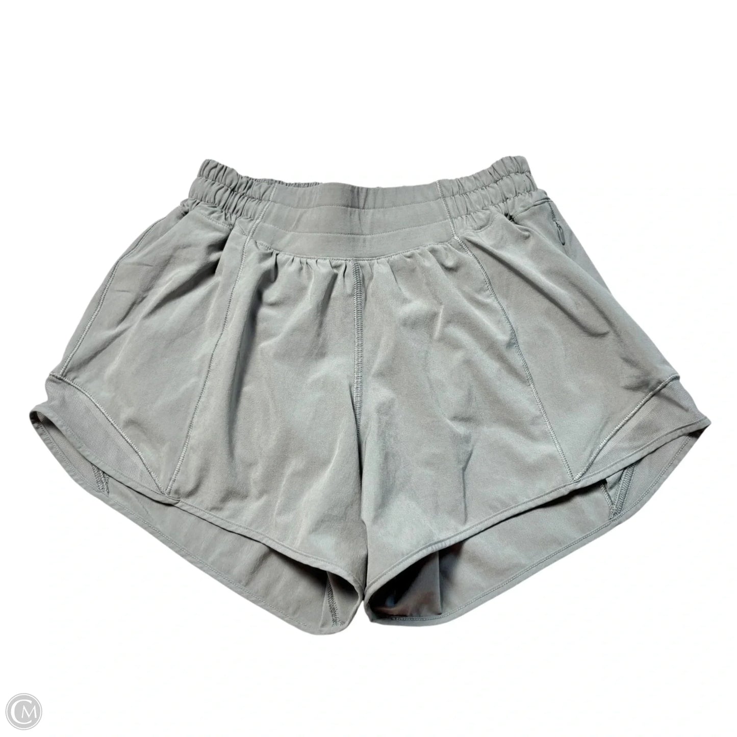 Athletic Shorts By Lululemon In Grey, Size: S