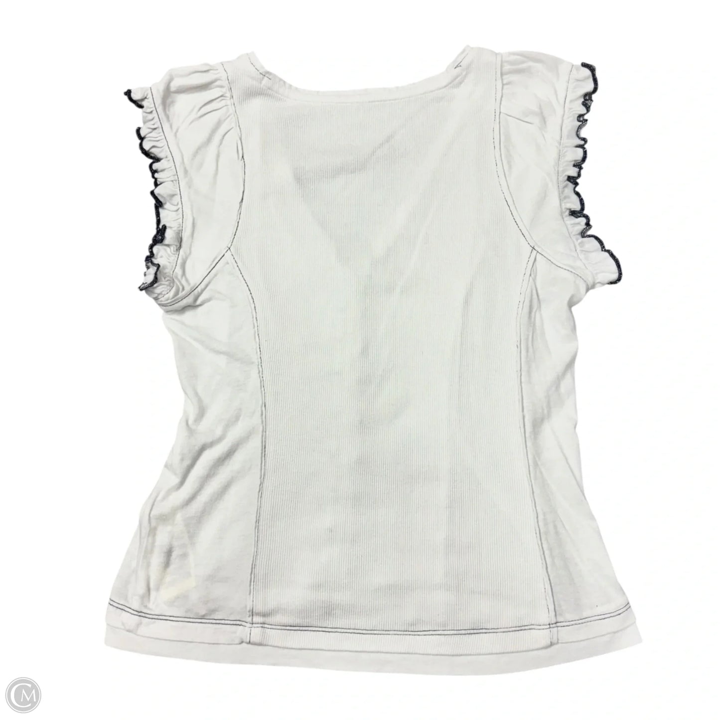 Top Sleeveless By Maeve In White, Size: S