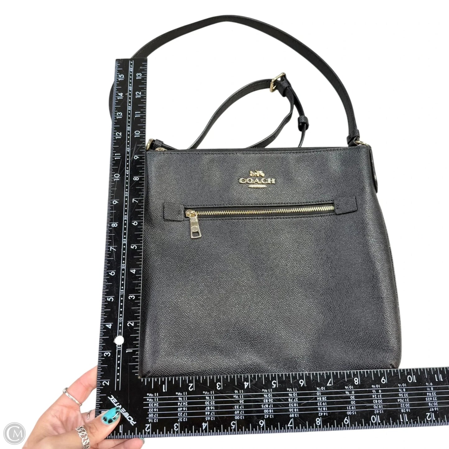 Crossbody Designer By Coach, Size: Medium