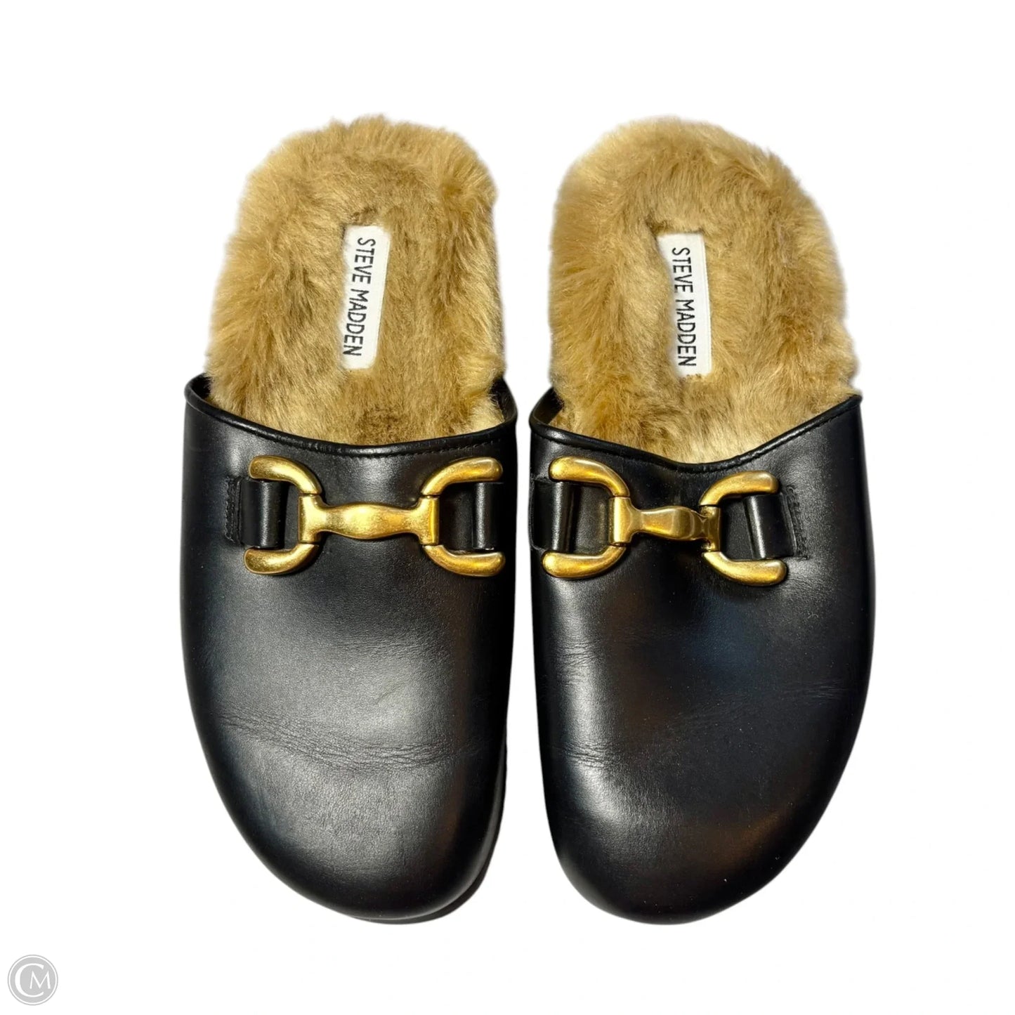 Shoes Flats By Steve Madden In Black & Brown, Size: 7.5