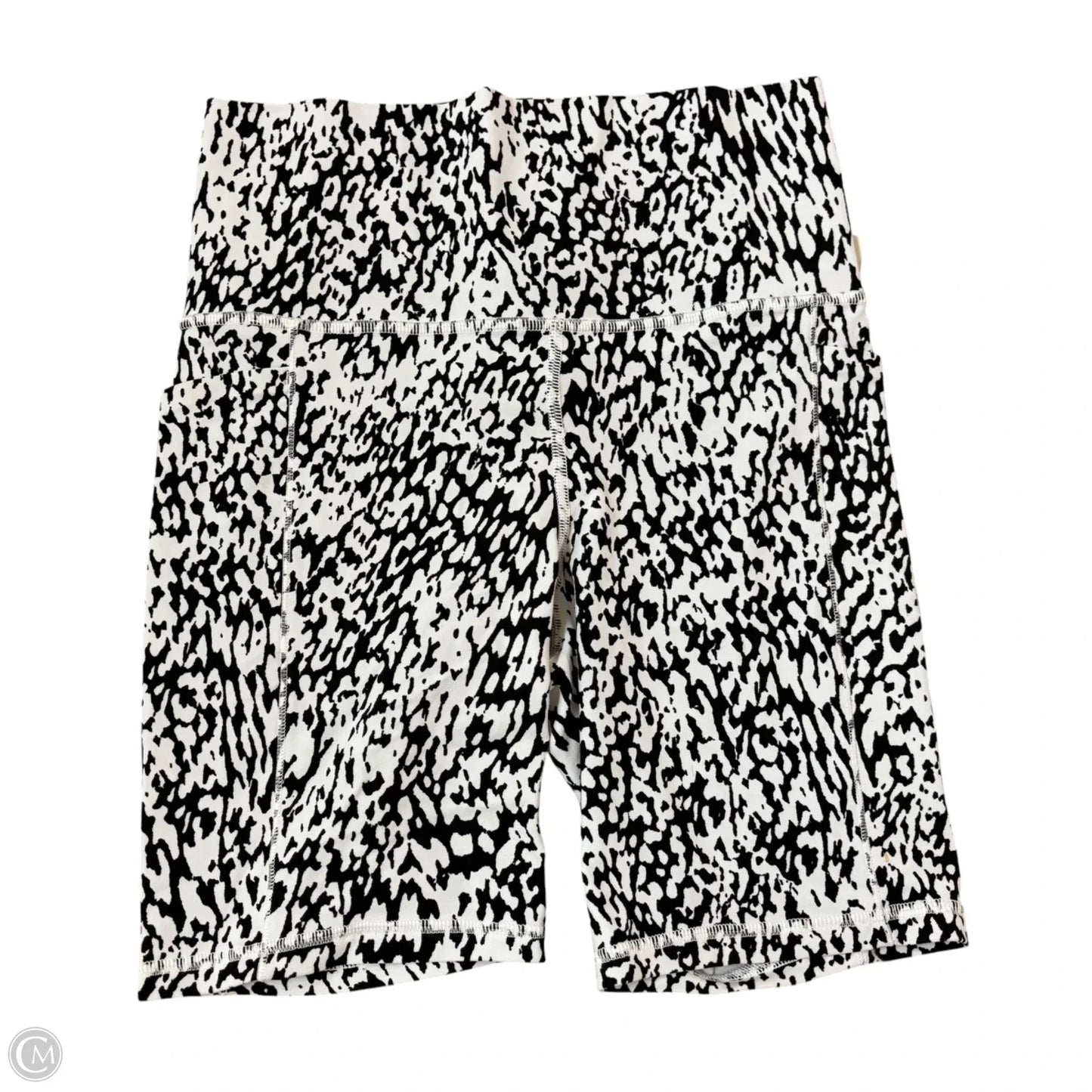 Athletic Shorts By Athleta In Black & White, Size: Sp