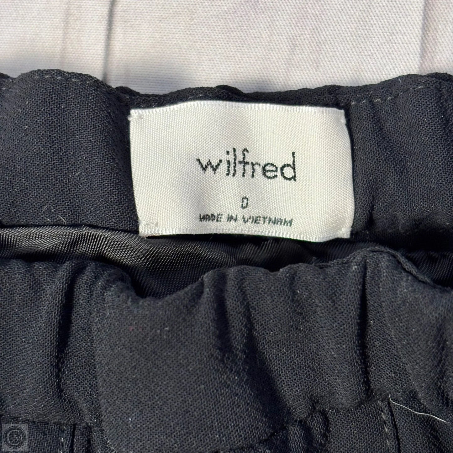 Skirt Mini & Short By Wilfred In Black, Size: Xs