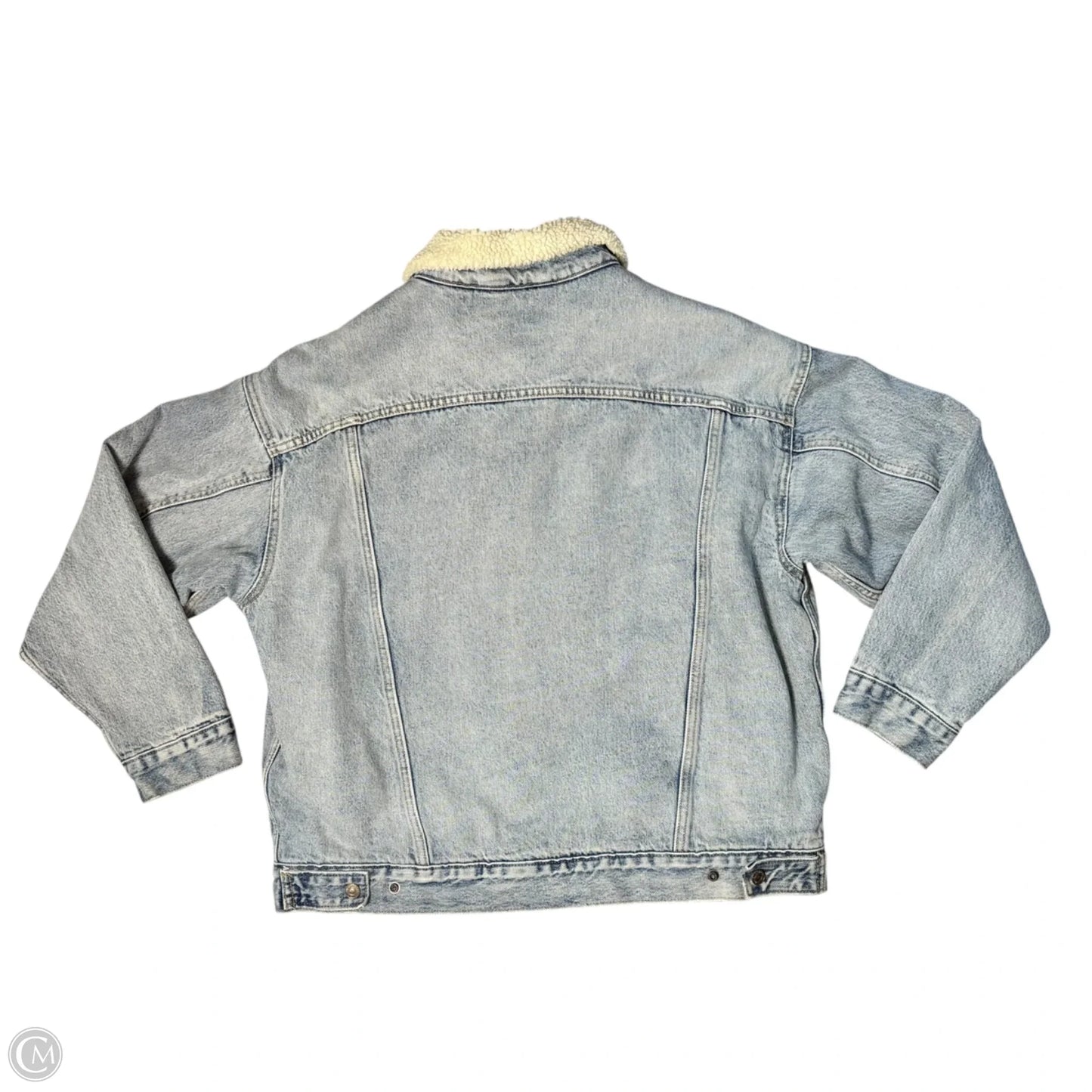 Jacket Denim By Levis In Blue Denim, Size: M