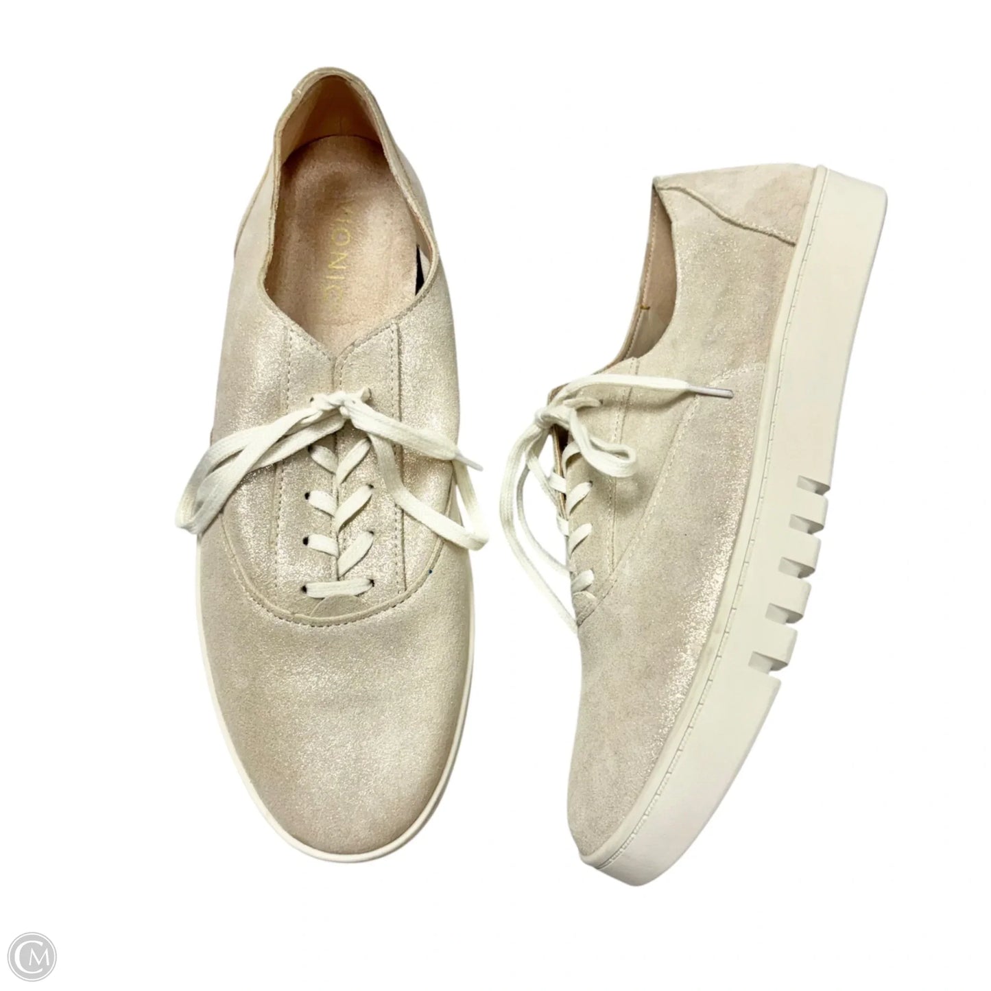 Shoes Sneakers By Vionic In Gold, Size: 9.5