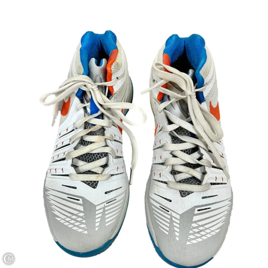 Shoes Sneakers By Nike In Blue & White, Size: 8