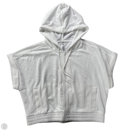 Athletic Jacket By Lou And Grey In White, Size: Xl