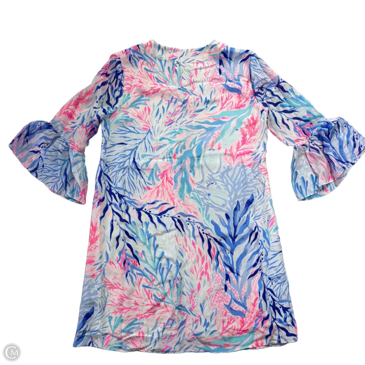Dress Designer By Lilly Pulitzer In Blue & Pink, Size: S
