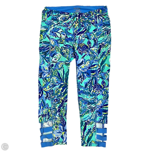 Pants Designer By Lilly Pulitzer In Blue & Green, Size: S