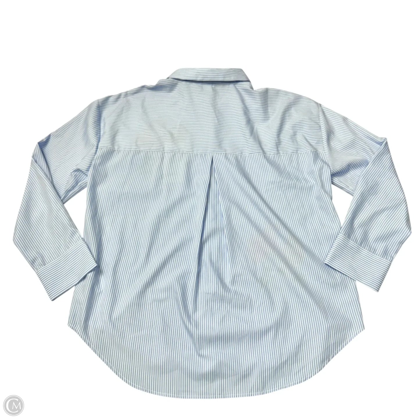 Top Long Sleeve By Joie In Blue & White, Size: S