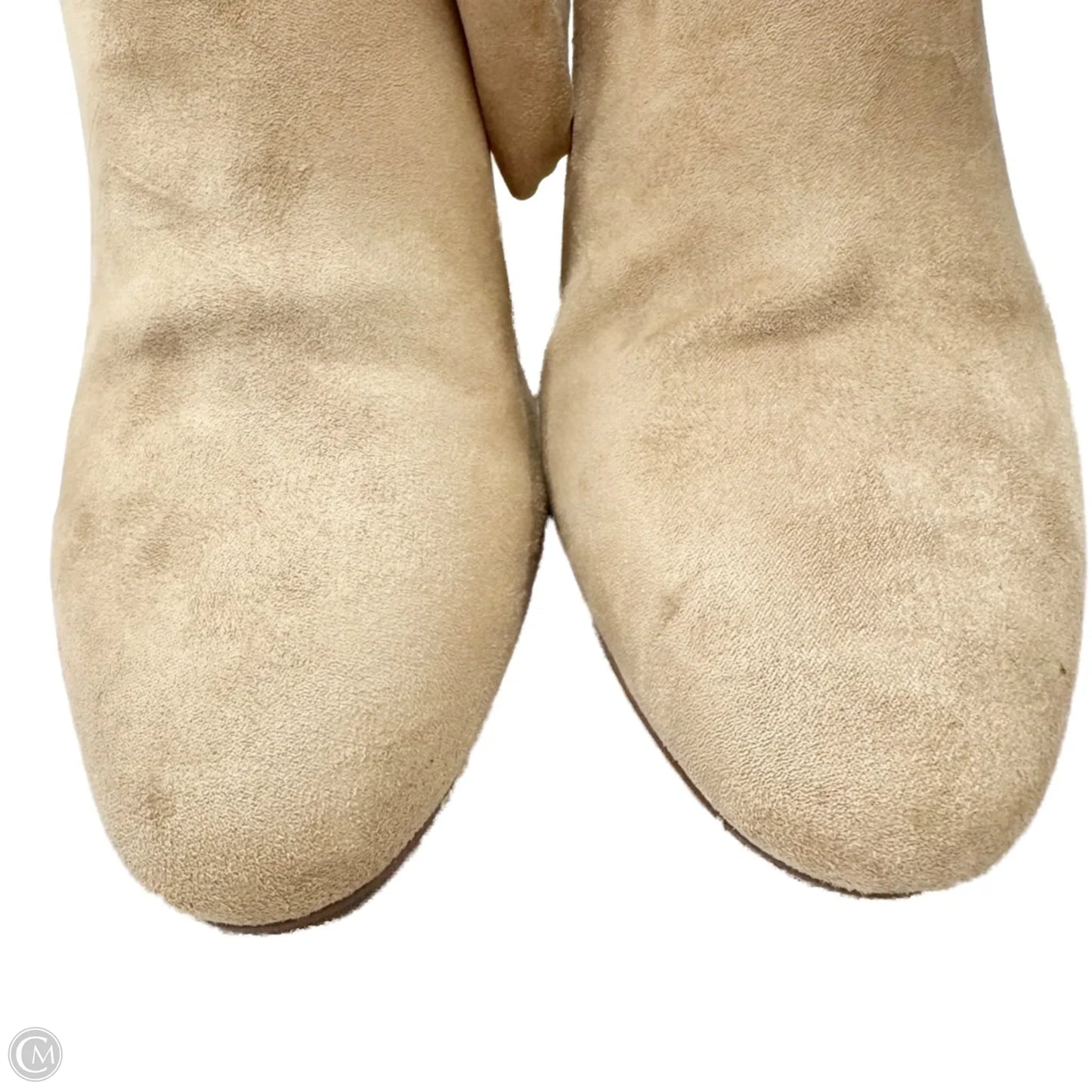 Boots Ankle Heels By Chinese Laundry In Tan, Size: 9.5