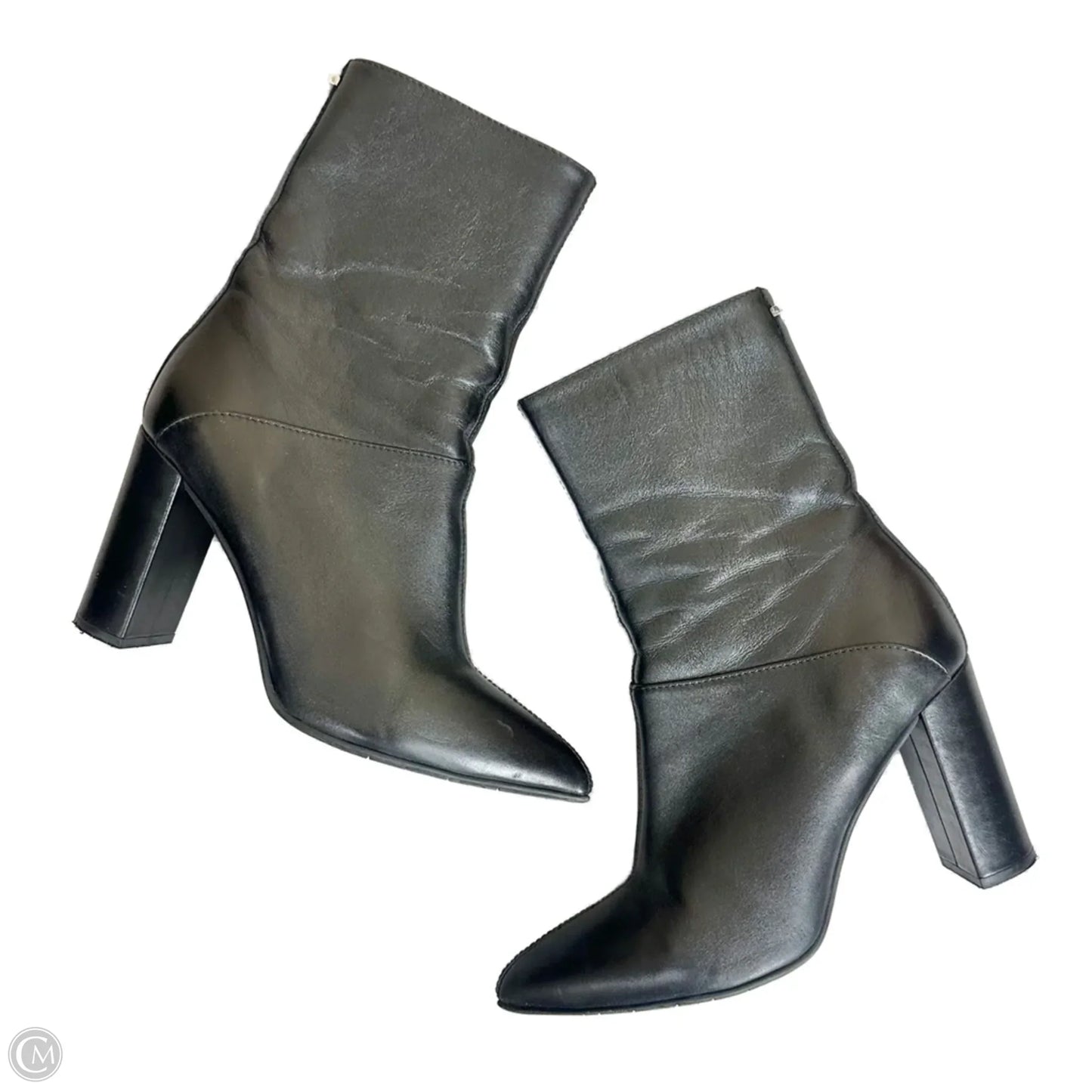 Boots Ankle Heels By Aquatalia In Black, Size: 10