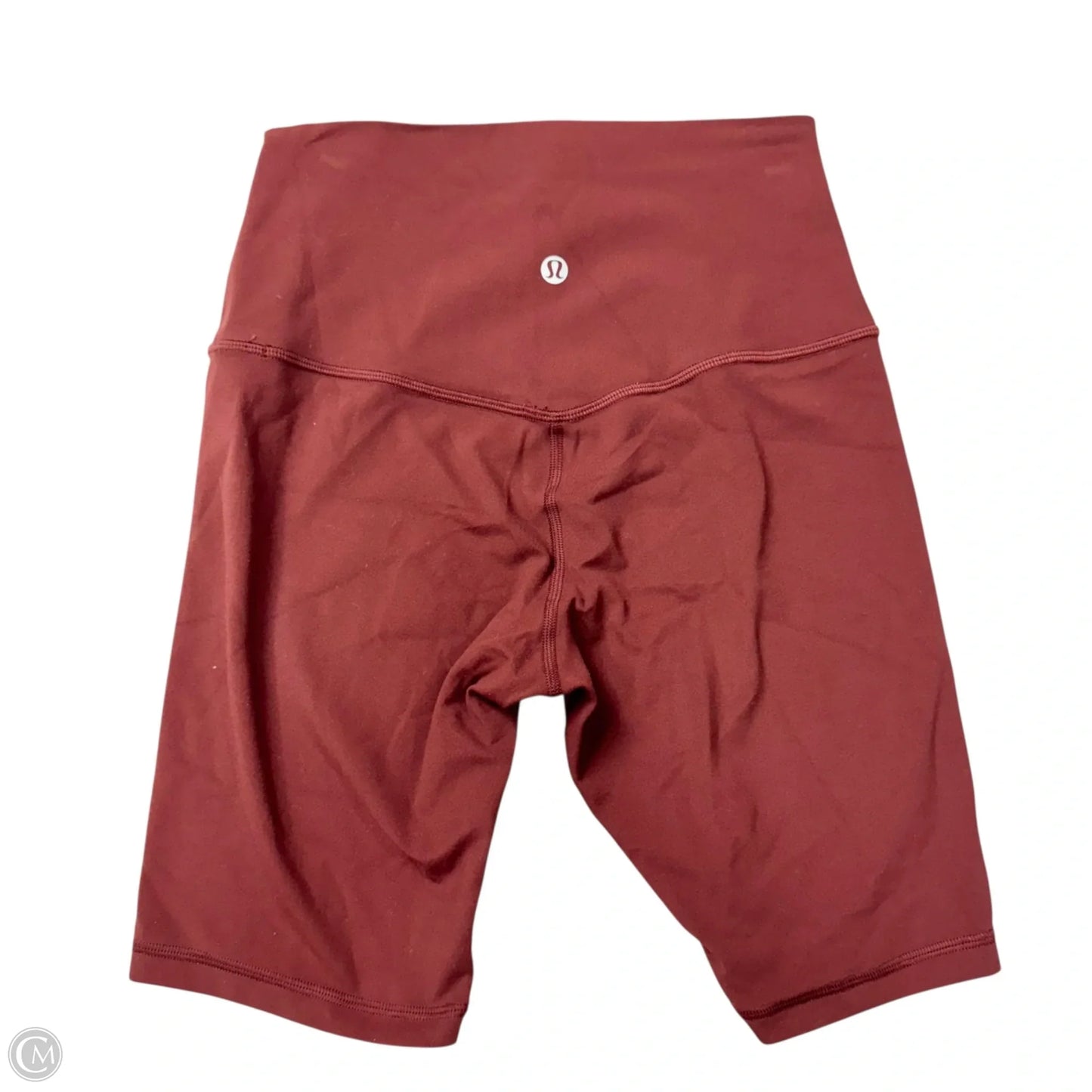 Athletic Shorts By Lululemon In Maroon, Size: S
