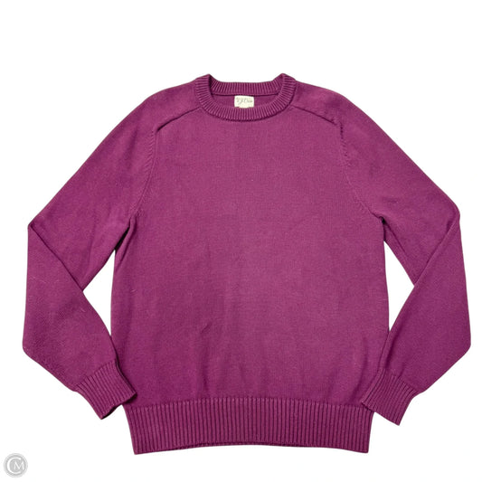 Sweater By J. Crew In Purple, Size: M