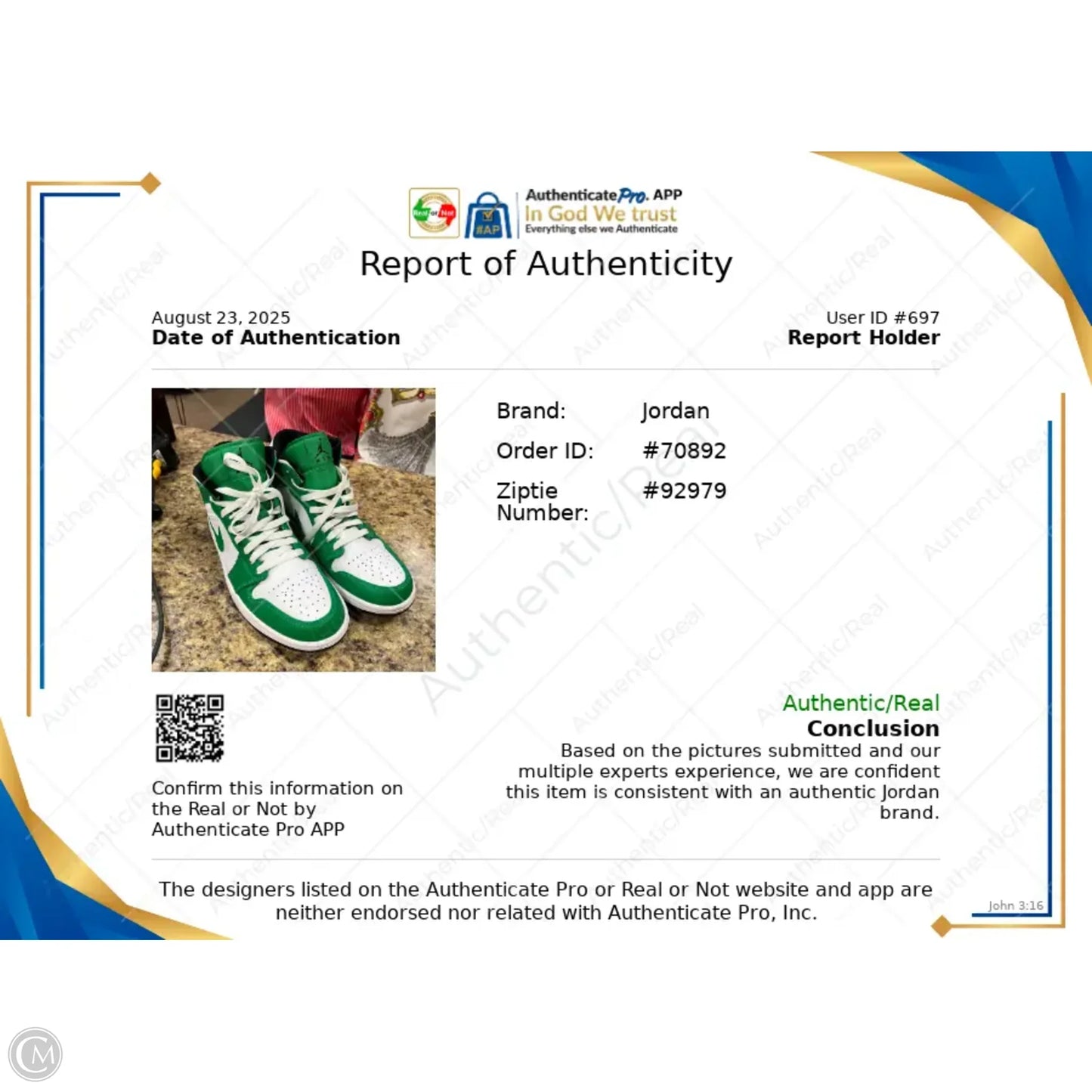 Shoes Luxury Designer By Jordan In Green & White, Size: 9.5