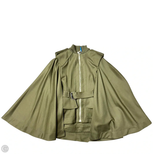 Coat Luxury Designer By Alexander Mcqueen In Green, Size: Xs