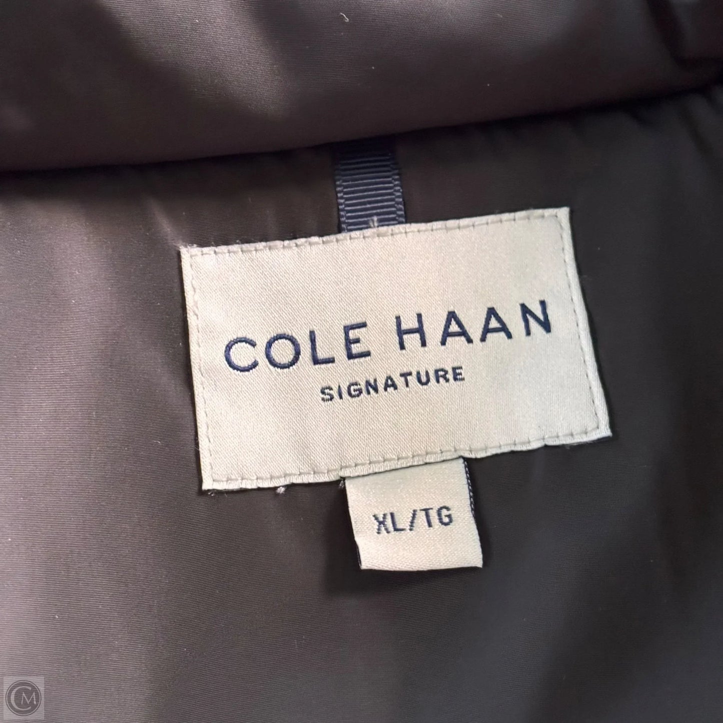 Coat Puffer & Quilted By Cole-haan In Black, Size: Xl