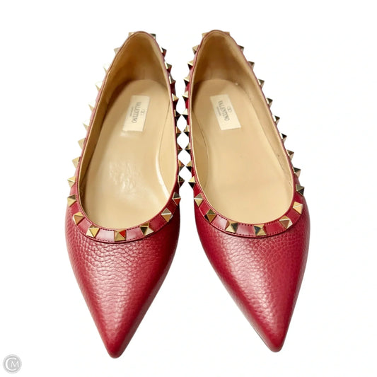 Shoes Luxury Designer By Valentino-garavani In Red, Size: 9