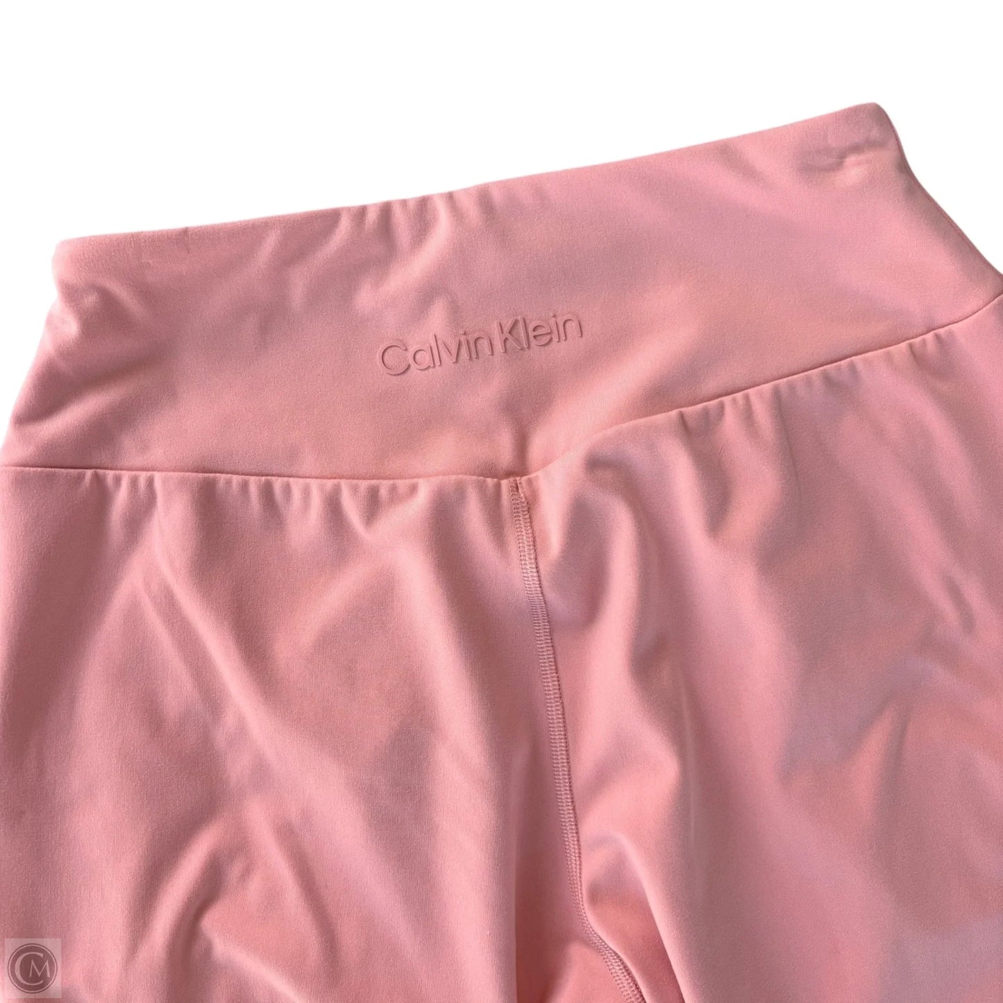 Athletic Pants By Calvin Klein In Pink, Size: S