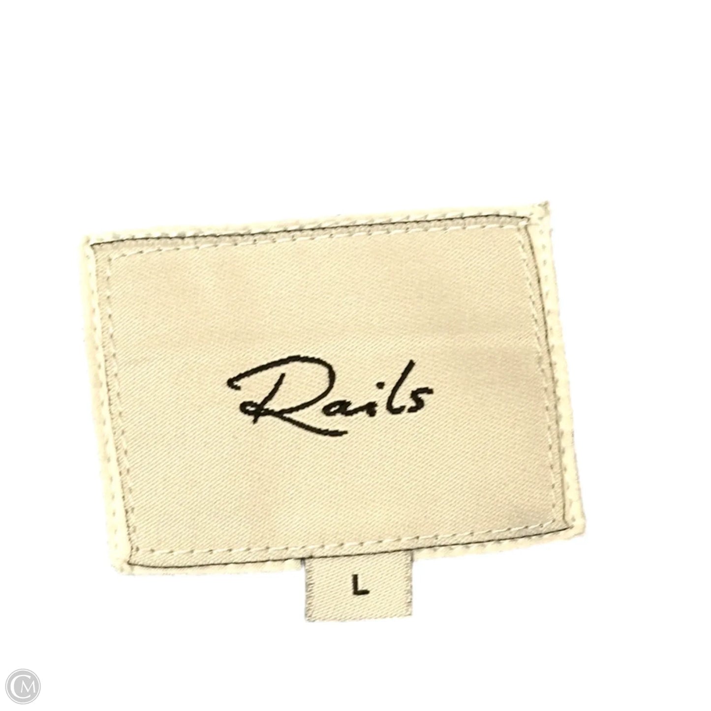 Top Long Sleeve By Rails In Blue, Size: L