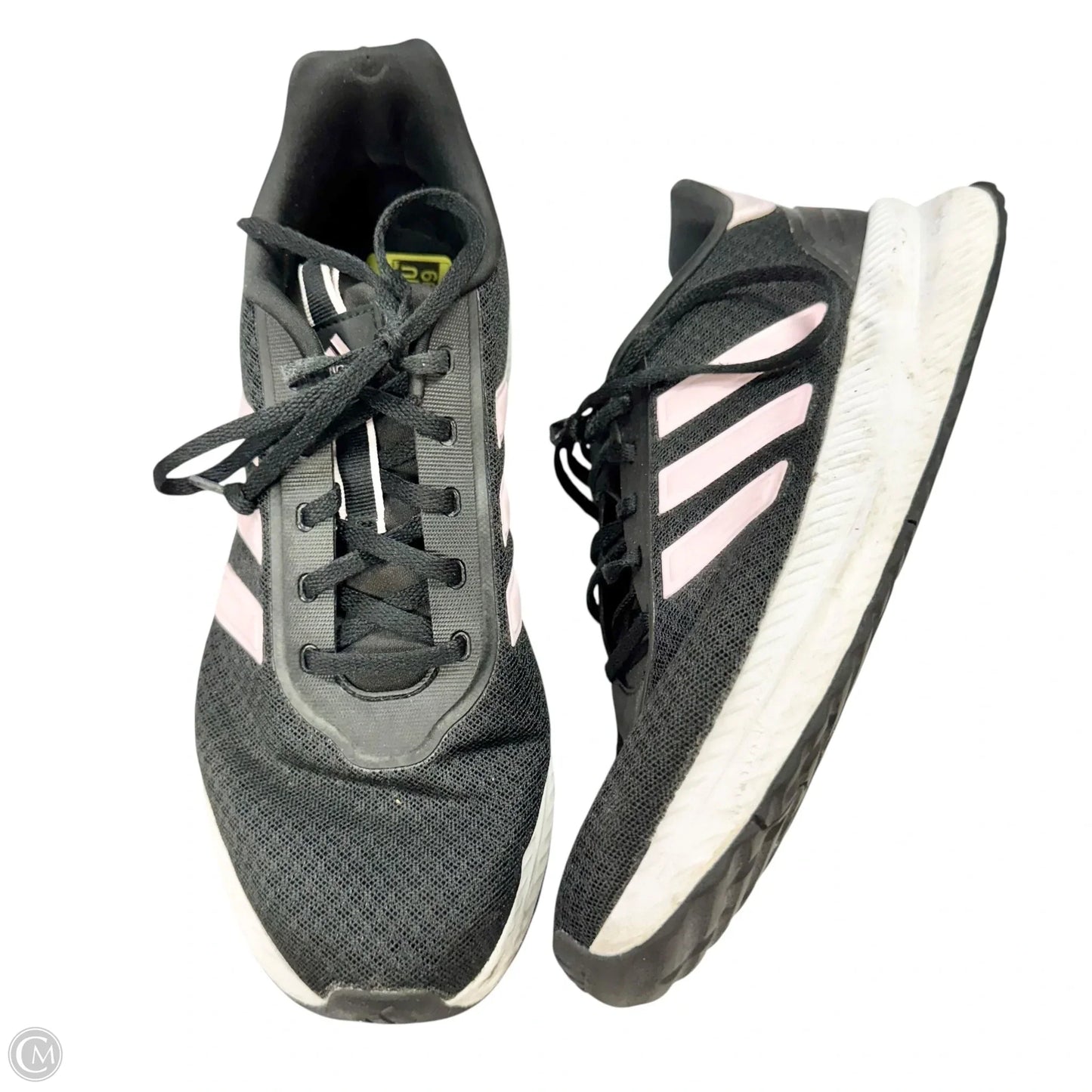Shoes Sneakers By Adidas In Black & Pink, Size: 10