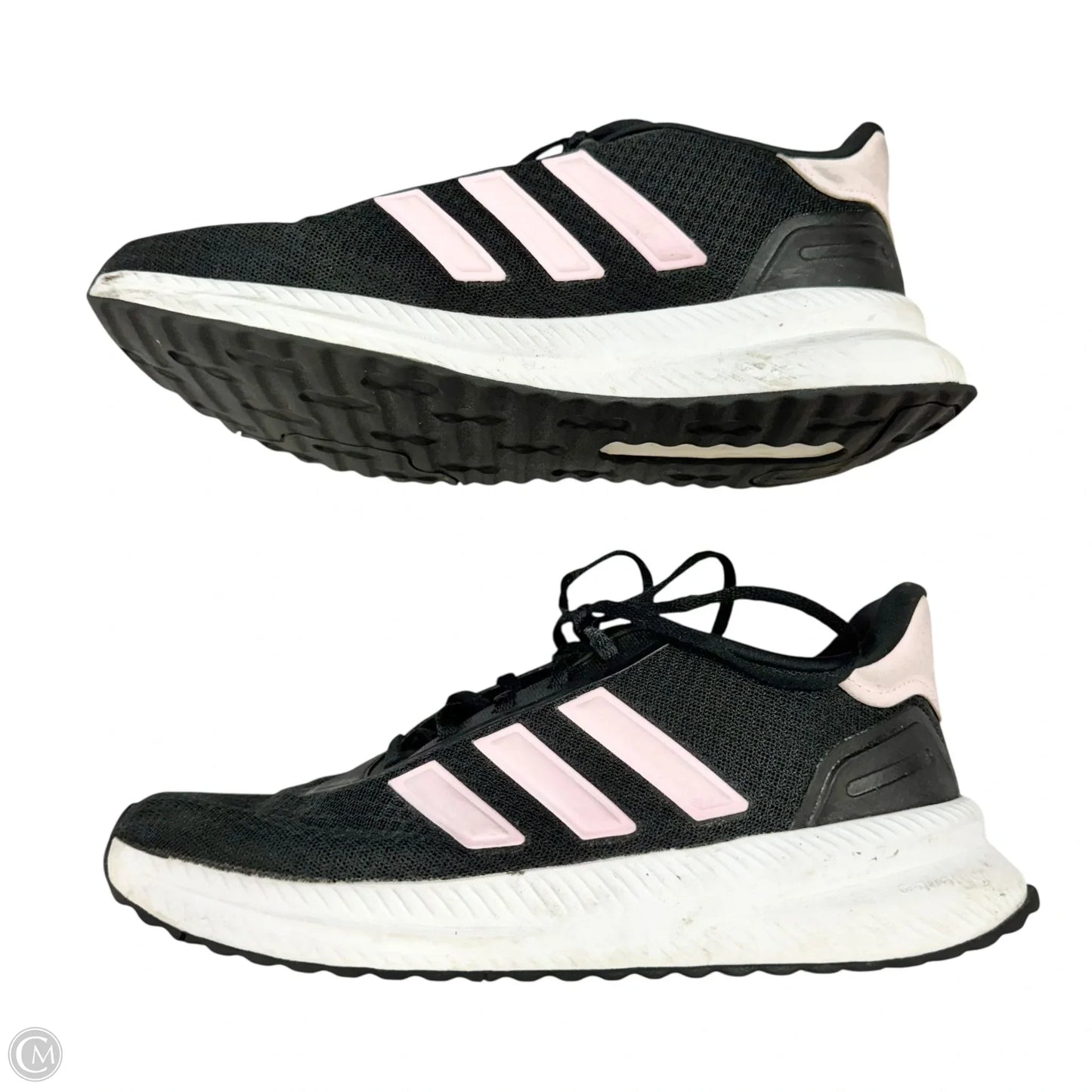 Shoes Sneakers By Adidas In Black & Pink, Size: 10