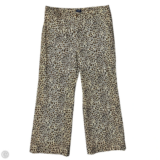 Pants Wide Leg By J. Crew In Animal Print, Size: 14
