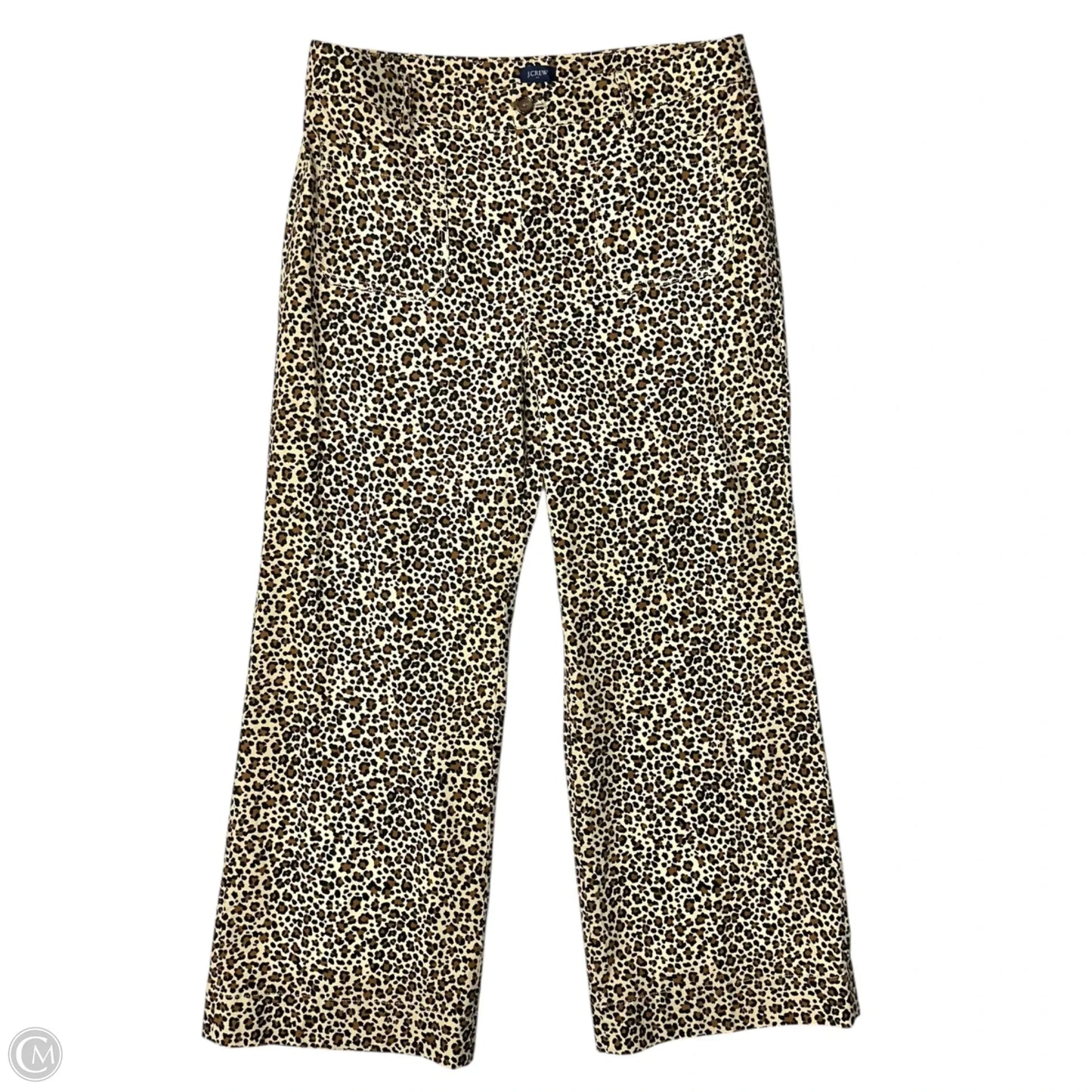 Pants Wide Leg By J. Crew In Animal Print, Size: 14