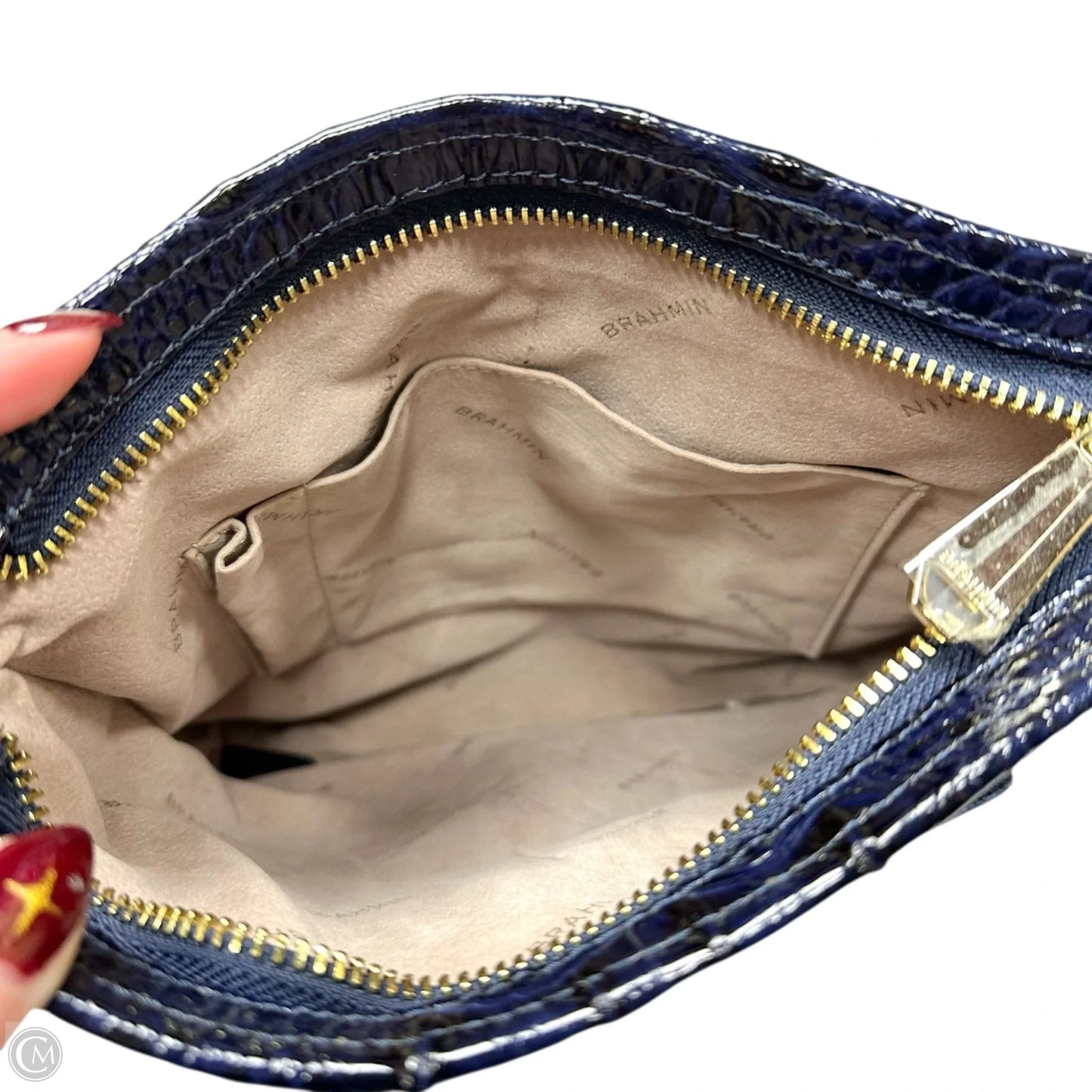 Crossbody Designer By Brahmin, Size: Medium