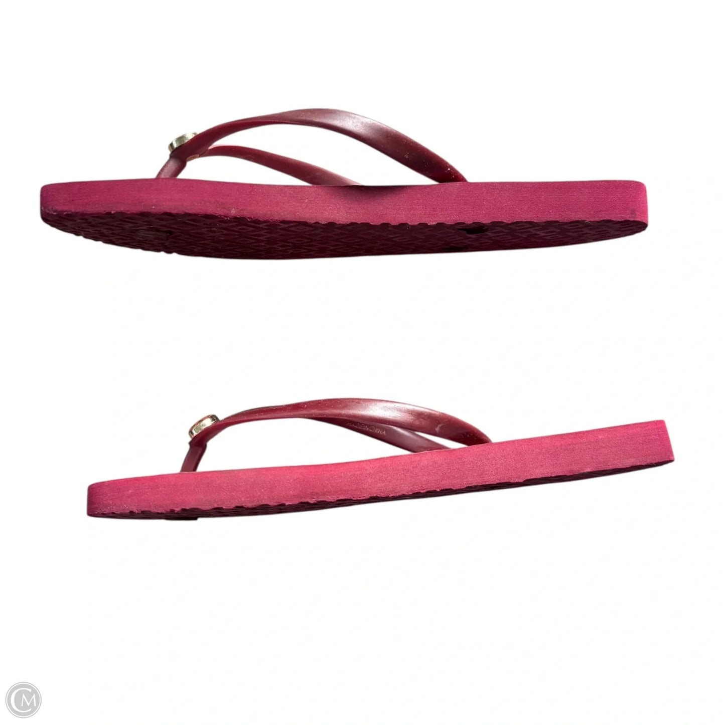Sandals Designer By Tory Burch In Pink & Red, Size: 7