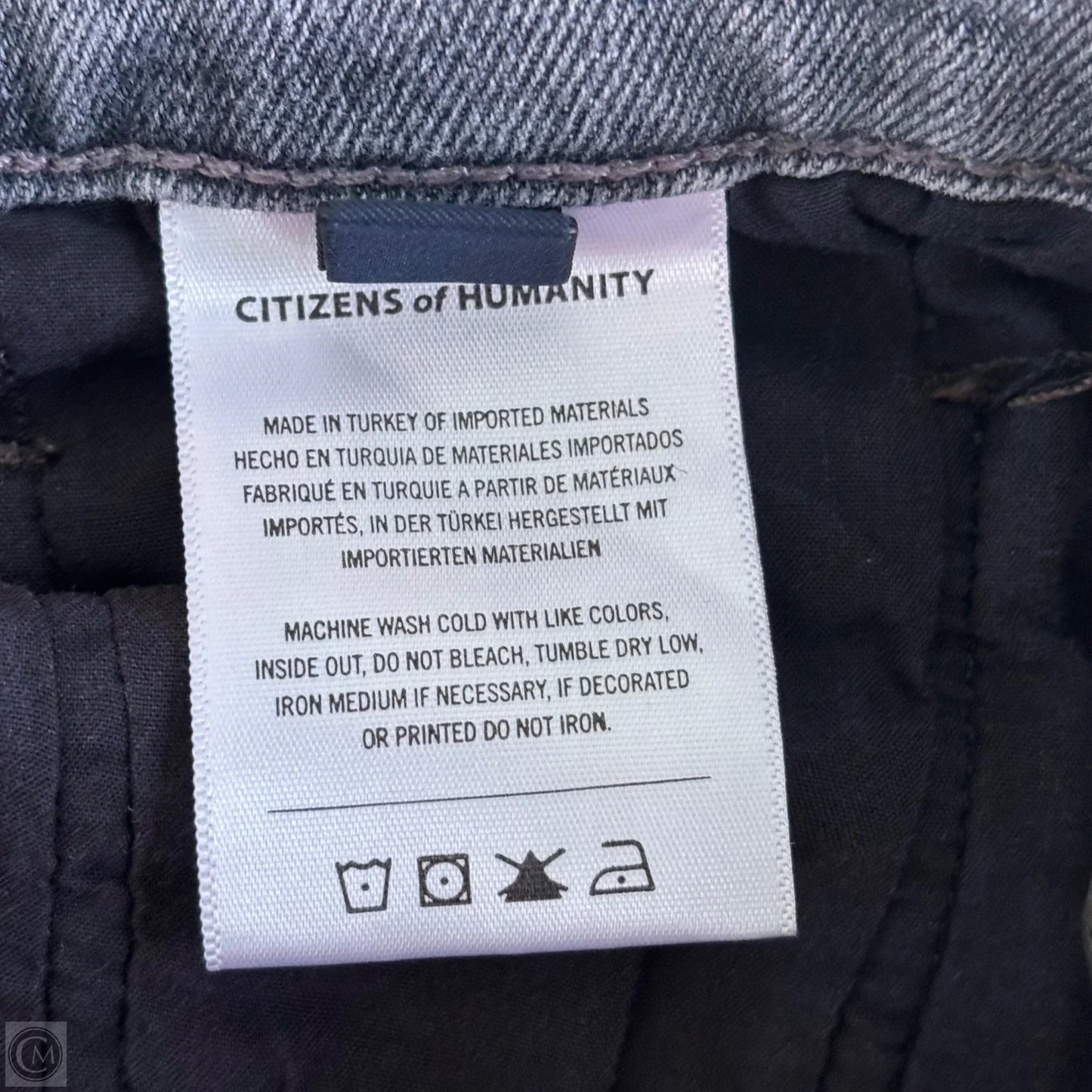 Jeans Boyfriend By Citizens Of Humanity In Grey Denim, Size: 12