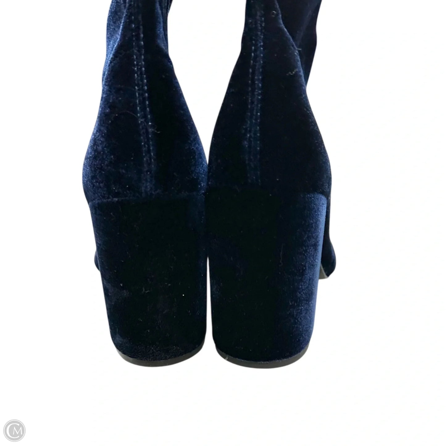 Boots Knee Heels By Zara In Navy, Size: 9