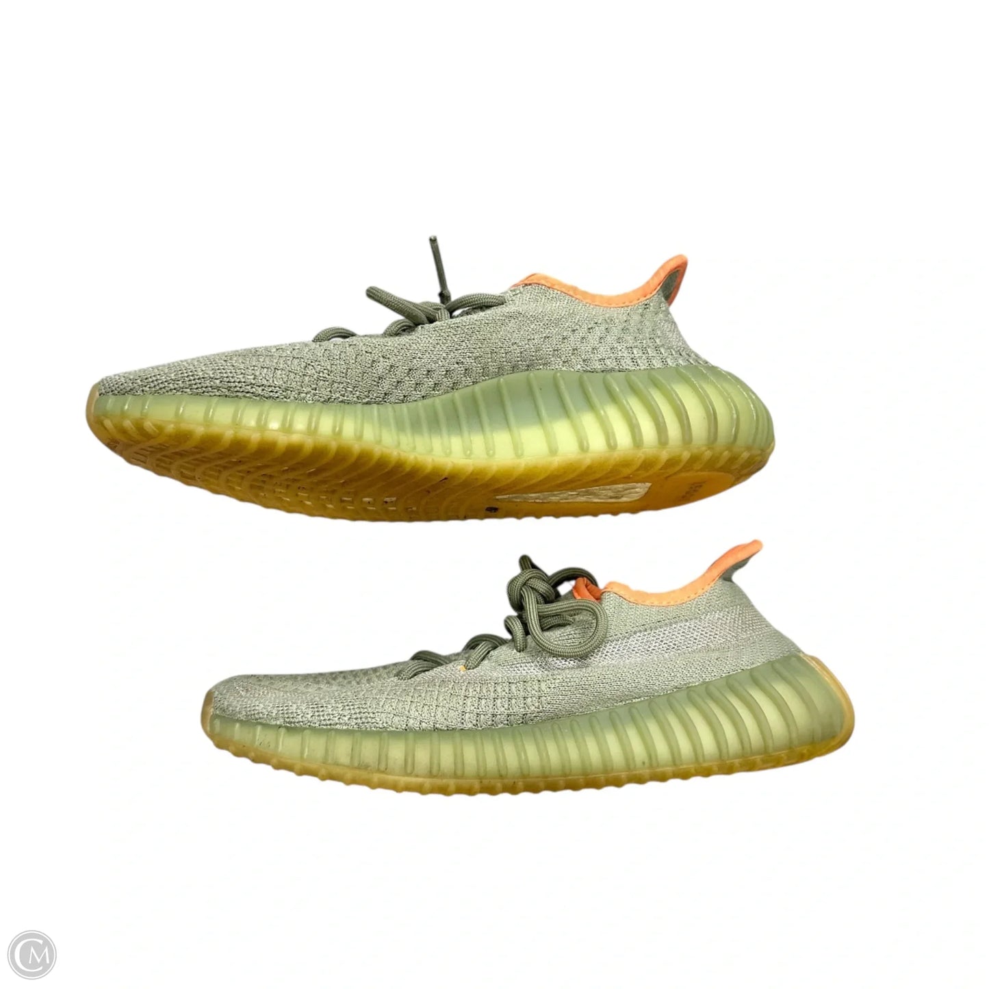 Shoes Luxury Designer By Yeezy In Green, Size: 9