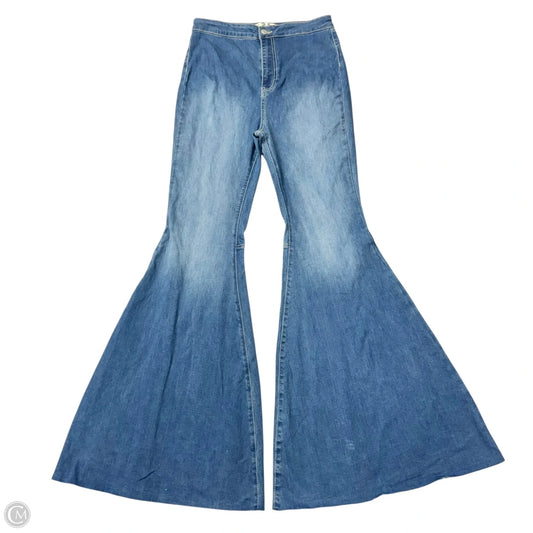 Jeans Flared By We The Free In Blue Denim, Size: 12