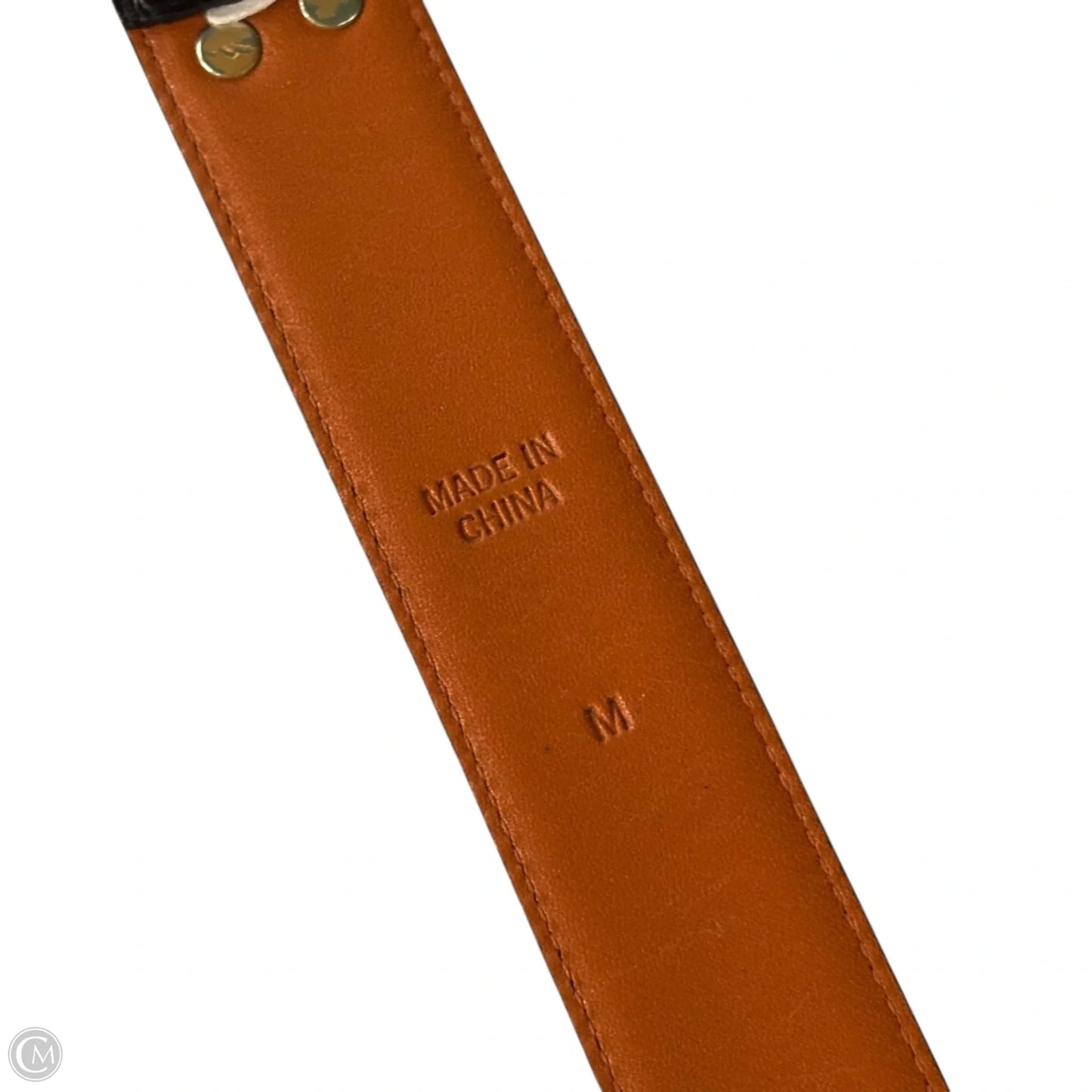 Belt Leather By Lauren By Ralph Lauren, Size: Medium