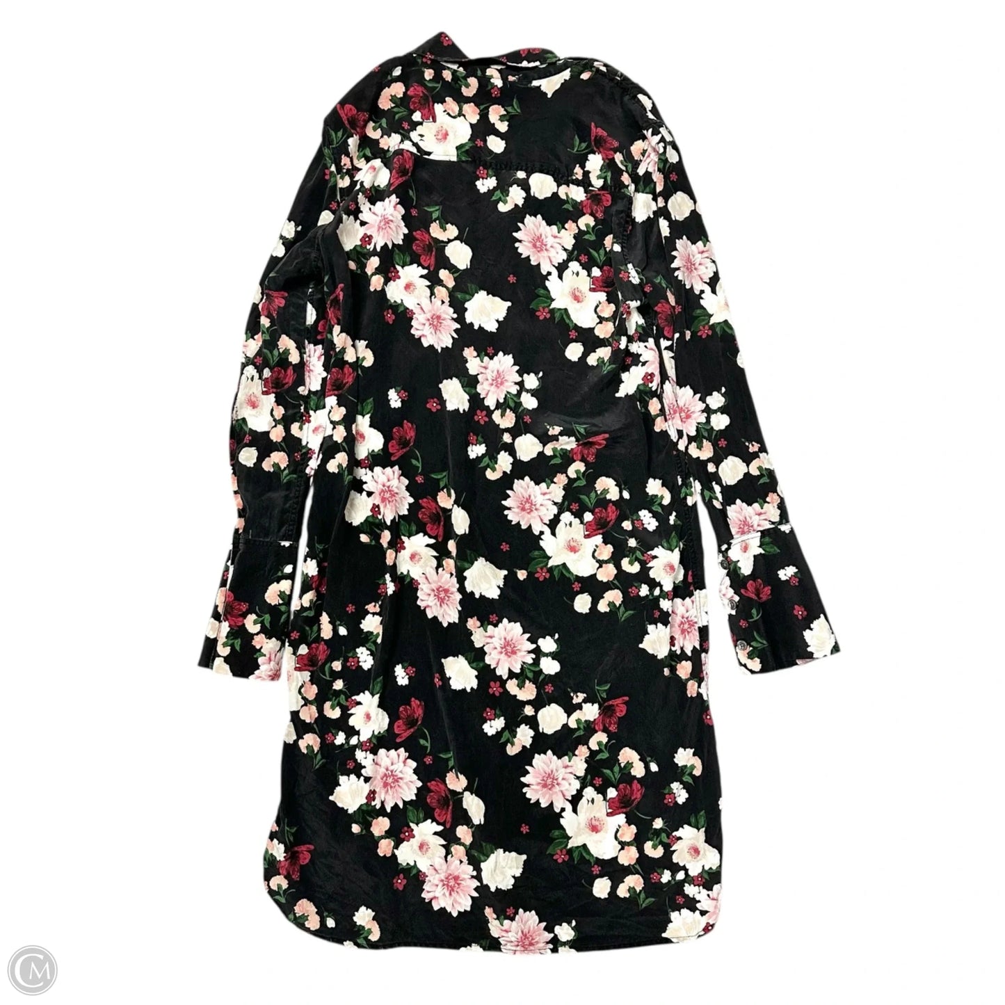 Dress Casual Midi By Equipment In Floral Print, Size: S