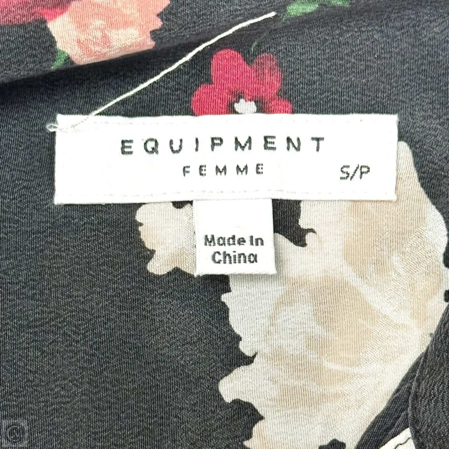 Dress Casual Midi By Equipment In Floral Print, Size: S