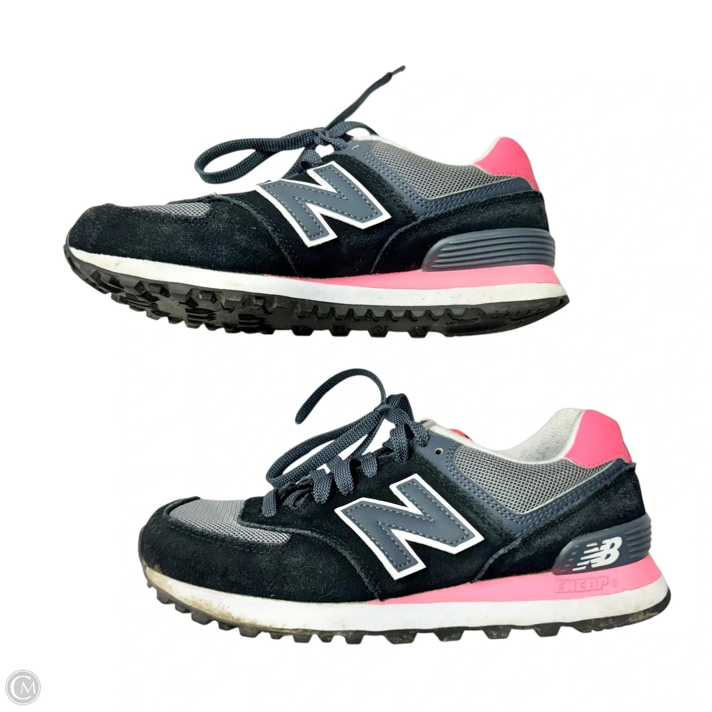 Shoes Sneakers By New Balance In Black & Pink, Size: 7.5