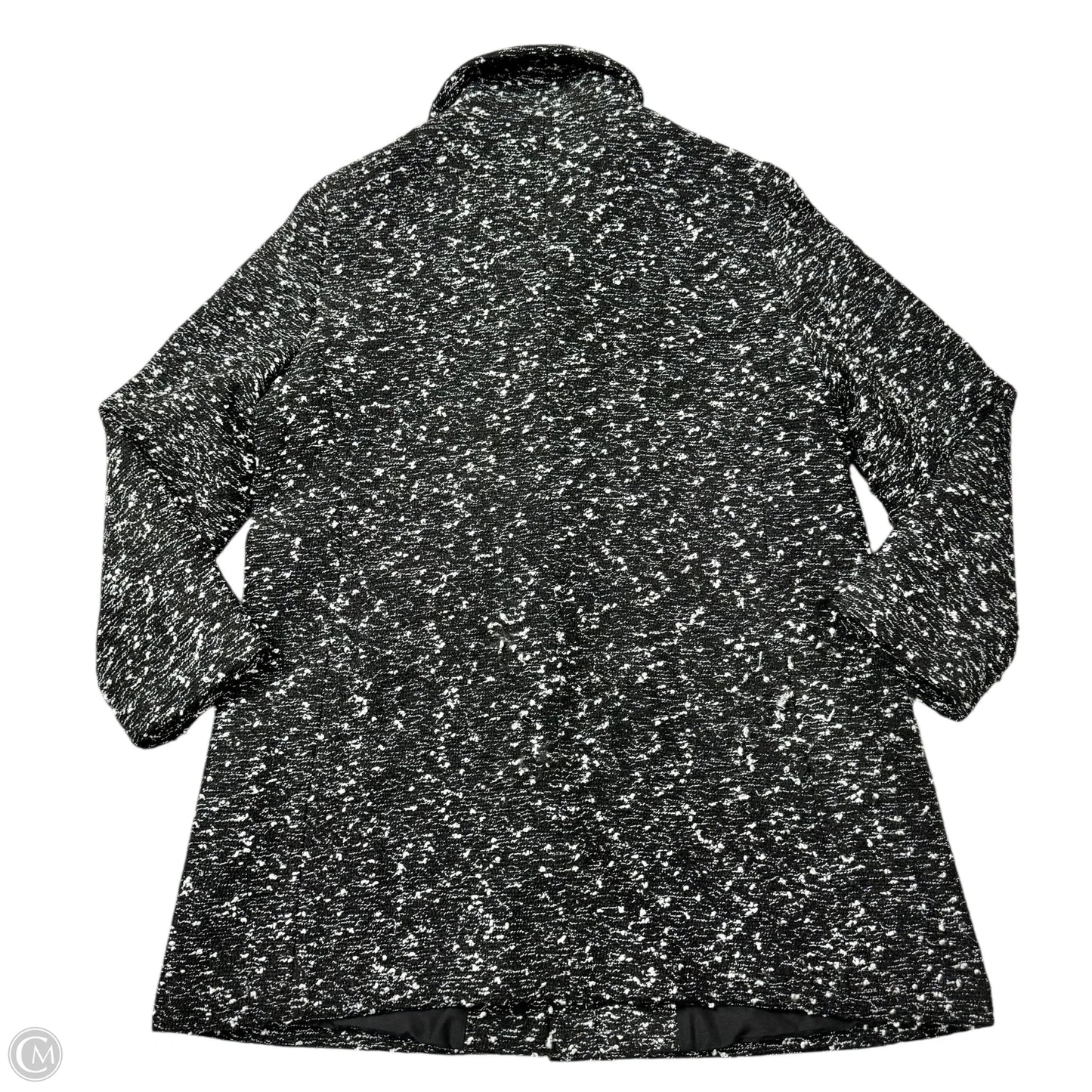 Coat Other By Loft In Black & White, Size: Xl