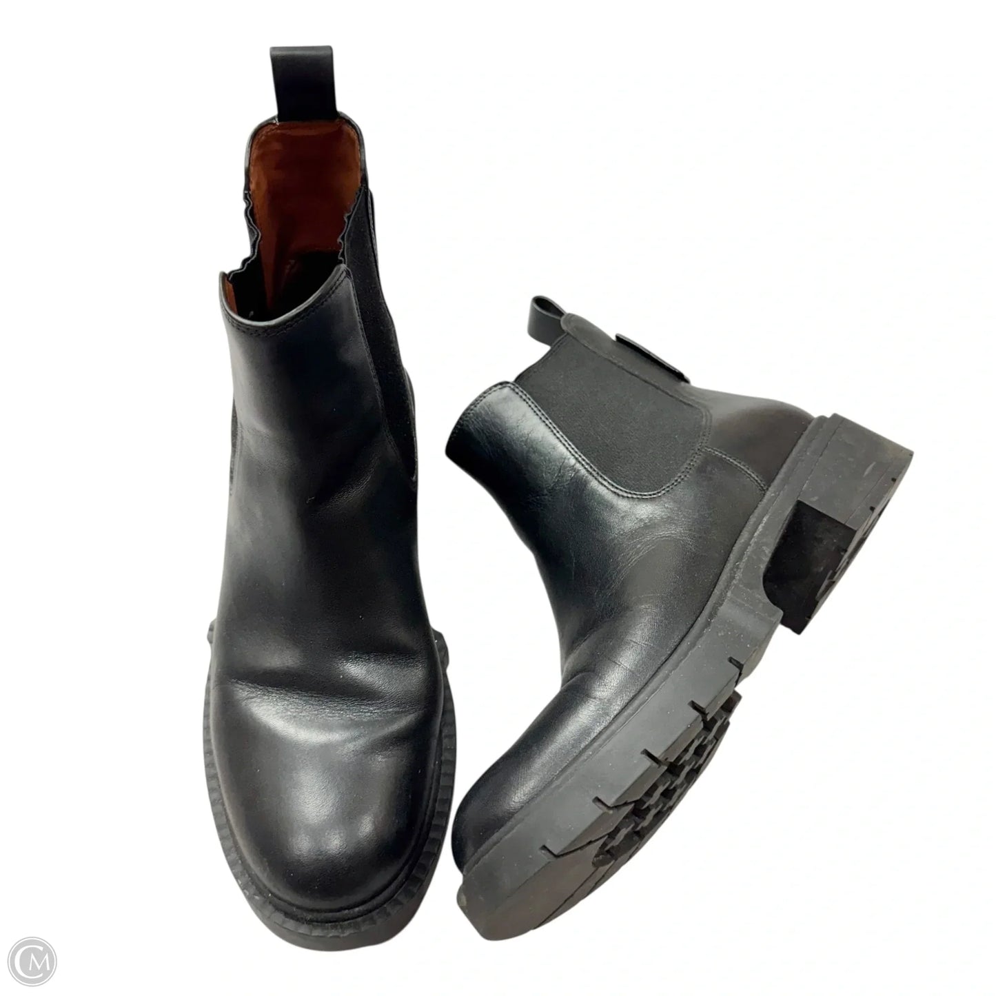 Boots Designer By Coach In Black, Size: 7