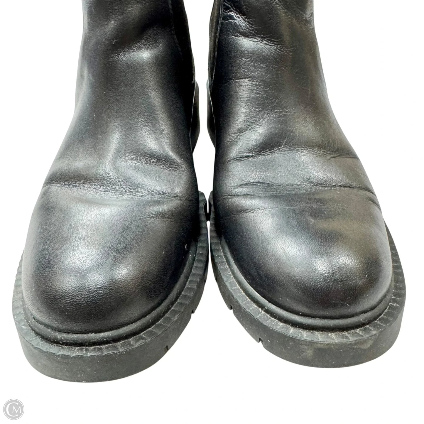 Boots Designer By Coach In Black, Size: 7