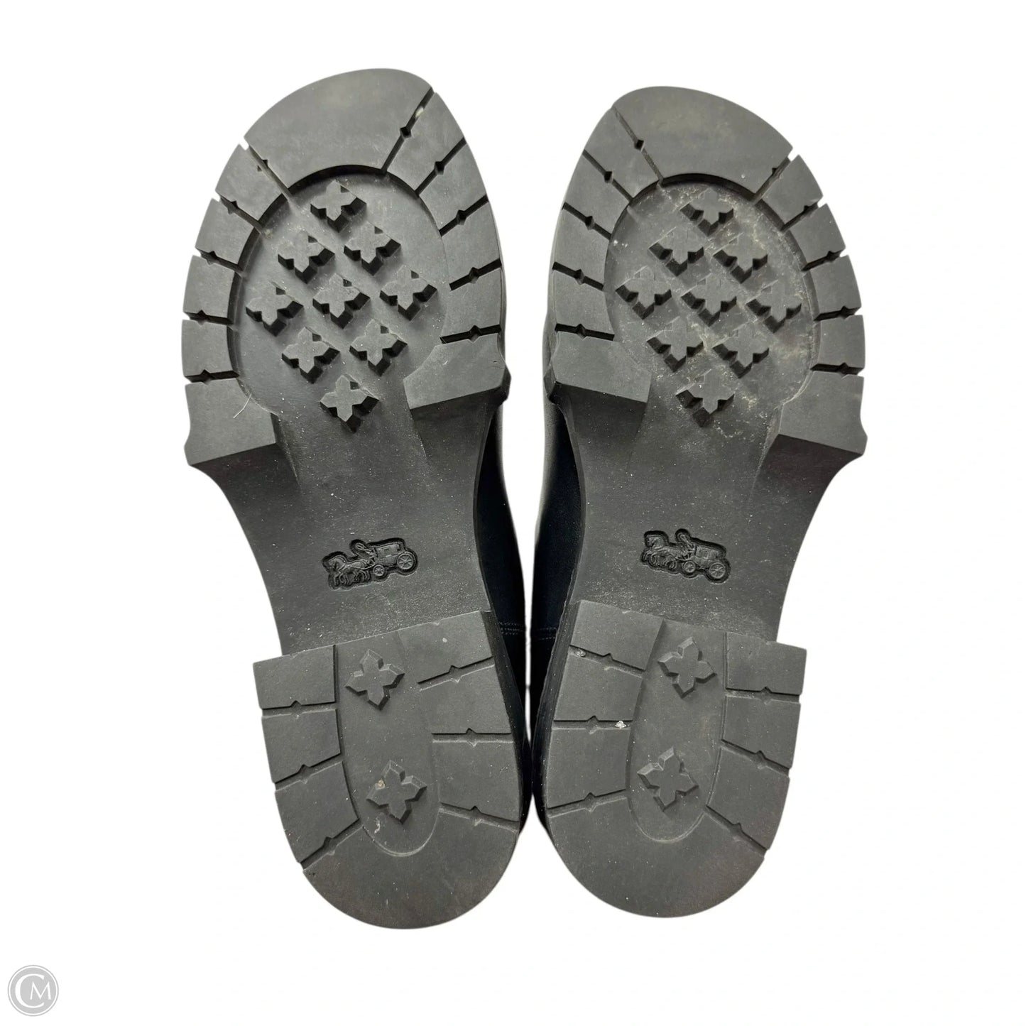 Boots Designer By Coach In Black, Size: 7