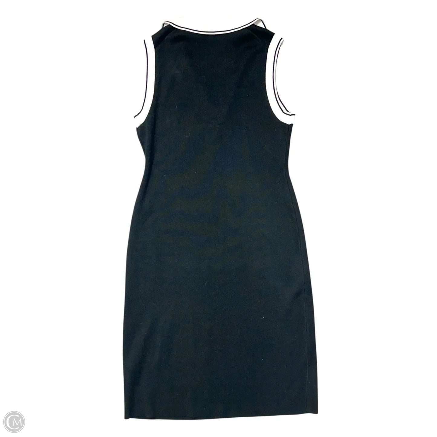 Dress Designer By Karl Lagerfeld In Black & White, Size: S