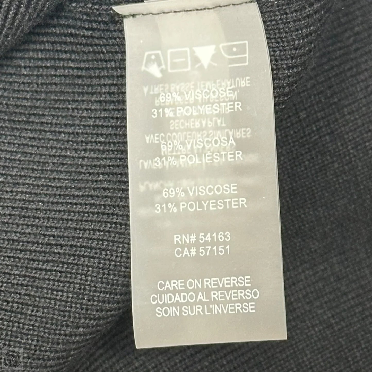 Dress Designer By Karl Lagerfeld In Black & White, Size: S