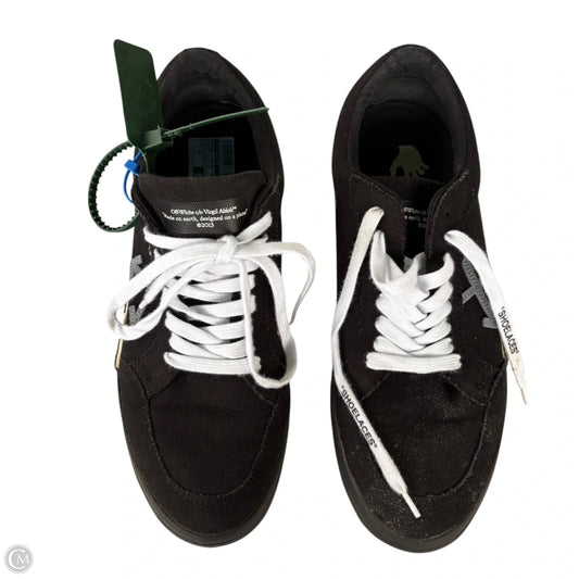 Shoes Luxury Designer By Off-white In Black & White, Size: 12